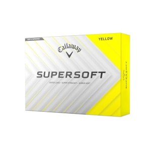 Callaway Golf Supersoft Golf Balls (2025, Yellow)