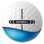 TaylorMade Golf 2025 Distance + White One Dozen