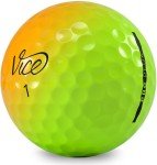 VICE Golf Limited Edition Pro Plus Golf Balls (Shade Yellow Orange)