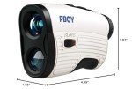 1200 Yards Laser Range Finder Golf, Golf Rangefinder with Slope and Magnet Strip,7X Magnification,Flag Pole Locking Vibration,1000mAh Rechargeable Battery,IP54 Waterproof,Magnetic Belt Clip Attached