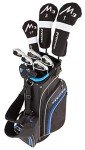 Precise M3 Men's Complete Golf Club Set, Includes Driver, Fairway, Hybrid, 6-PW, Putter, Stand Bag, 3 H/C's, Men’s Golf Clubs Full Set Right Handed, Regular, Petite or Tall Size