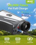 Acer Golf Rangefinder with Slope - 1200 Yards Laser Range Finder for Hunting, 6X Magnification Rangefinders Golf with Flag Pole Locking Vibration, Rechargeable Magnetic Golfing Gift for Men