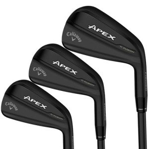 Callaway Golf Apex TI Fusion Iron Set (Right, Steel, Stiff, 5 Iron - PW,AW)