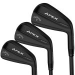 Callaway Golf Apex TI Fusion Iron Set (Right, Steel, Stiff, 5 Iron - PW,AW)