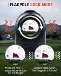 Bestsee Golf Rangefinder with Slope - 1500 Yards Laser Range Finder Golf for Hunter,High-Precision Flag Pole Locking Vibration,7X Magnification, USB-C Rechargeable Rangefinders Magnet Strip