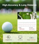 Flagfront Range Finder Golf, 1100 Yards Laser Rangefinder, 6X Magnification with Flag Pole Lock Vibration for Golfing, Must Have Golf Accessories
