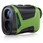 Jiskan Pro Laser Golf Rangefinder with Slope Magnetic 1200 Yards 7X Magnification Flag Pole Locking Rechargeable Range Finder Golf Accessories Gifts for Men