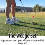 69 Golf Wedge for Mens | Length 35" Stepped Steel Shaft (54/60/69 Set) (Right)