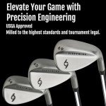 69 Golf Wedge for Mens | Length 35" Stepped Steel Shaft (54/60/69 Set) (Right)