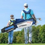 OFFICEJOY Golf Clubs Set, Complete Golf Clubs Set w/Golf Stand Bag, 460cc Alloy Driver, 3# Fairway Wood, 4# Hybrid, 6#, 7#, 8#, 9# & P# Irons, Free Putter, Portable Golf Set for Men Women, Blue