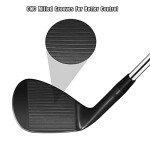 MAZEL Forged Golf Wedges for Men - Individual 48 52 54 56 58 60 Degree Wedge Left/Right Hand Gap Wedge,Sand Wedge,Lob Wedge,Milled Face for More Spin