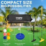 KINGTOP Adjustable Golf Putters for Men and Women, Two-Way Golf Putter Club for Kids | Teens | Adults, Putting Training Combo Pack with Putting Cup and Practice Foam Balls, 2-Pack