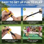 KINGTOP Adjustable Golf Putters for Men and Women, Two-Way Golf Putter Club for Kids | Teens | Adults, Putting Training Combo Pack with Putting Cup and Practice Foam Balls, 2-Pack