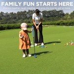 KINGTOP Adjustable Golf Putters for Men and Women, Two-Way Golf Putter Club for Kids | Teens | Adults, Putting Training Combo Pack with Putting Cup and Practice Foam Balls, 2-Pack