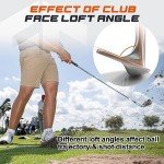 FULL CHOICE Golf Wedge Set, 52 56 60 Golf Wedges for Men Women Right Hand, Milled Face for More Spin