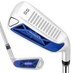 XINGGM Golf Chipper,Wedge/Chipper Golf Club for Men Right Handed,35/45/55/60 Degree Pitching Wedges 35inch (Blue, 55 Degrees)