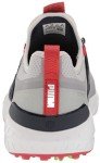PUMA Men's Ignite Articulate Disc Golf Shoe, High Rise Silver-Navy Blazer, 11.5