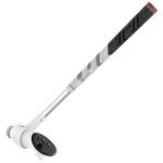 AMVR Golf Club Attachment Compatible with Meta/Oculus Quest 3S/Quest 3, Non-Slip VR Golf Handle Grip for Golf +, 80 Degree Design Keep Tracking （for Right Controller, Not for Charging Dock Battery）