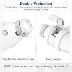 AMVR Golf Club Attachment Compatible with Meta/Oculus Quest 3S/Quest 3, Non-Slip VR Golf Handle Grip for Golf +, 80 Degree Design Keep Tracking （for Right Controller, Not for Charging Dock Battery）