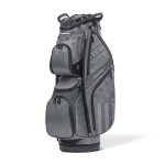 Bag Boy CB-15 Golf Cart Bag, 15 Way Top with Full Length Individual Dividers, Lightweight, Dedicated Putter Well, 9 Pockets, Stars and Stripes/Charcoal