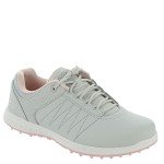 Skechers Women's Go Pivot Spikeless Golf Shoe Sneaker, Light Gray/Pink, 5.5