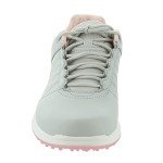 Skechers Women's Go Pivot Spikeless Golf Shoe Sneaker, Light Gray/Pink, 5.5