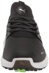 PUMA Men's Ignite Articulate Wide Golf Shoe, Black Silver Black, 11.5