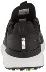 PUMA Men's Ignite Articulate Wide Golf Shoe, Black Silver Black, 11.5