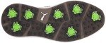PUMA Men's Ignite Articulate Wide Golf Shoe, Black Silver Black, 11.5