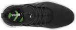 PUMA Men's Ignite Articulate Wide Golf Shoe, Black Silver Black, 11.5