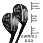 PGF Men's Gold TP Complete Golf Club Package Set [17-Pieces] [Hand: Right] [Length: Standard]