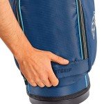 Izzo Golf Izzo Ultra-Lite Stand Golf Bag with Dual Straps & Exclusive Features, Navy Blue/Light Blue