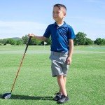 PGA Tour G1 Series Kids Red Golf Club Set with 6 Clubs, Stand Golf Bag & 10 Total Pcs | Golf Clubs and Sets for Heights 4'1" - 4'8" | Complete Golf Club Sets | Young Men & Women Golf Clubs Ages 5-8