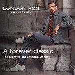 London Fog Men's Auburn Zip-Front Golf Jacket (Regular & Big-Tall Sizes), Iron, XX-Large