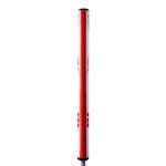 SuperStroke Zenergy Tour 3.0 17" Golf Putter Grip with No Taper Enhanced SPYNE Technology, New Multi-Zone Texturing and Tech-Port, White/Red