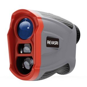 REVASRI Range Finder for Golf, Rangefinder with Slope, Magnetic Mount and Pin Lock Vibraiton, 1000 Yards Range Finder for Golfers, USB-C Rechargeable