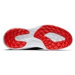 FootJoy Men's FJ Flex Previous Season Style Golf Shoe, Black/White/Red, 9