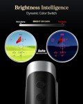 REDTIGER Range Finder Golf, 1200 Yards Golf Rangefinder with Slope, Light-Adaptive Display, 7X Magnification, Flag Lock Vibration, Rechargeable Laser Range Finder with Magnet, GolfVue Series 2