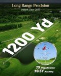 REDTIGER Range Finder Golf, 1200 Yards Golf Rangefinder with Slope, Light-Adaptive Display, 7X Magnification, Flag Lock Vibration, Rechargeable Laser Range Finder with Magnet, GolfVue Series 2