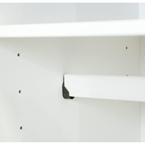 Solid wood wardrobe with lock and drawers