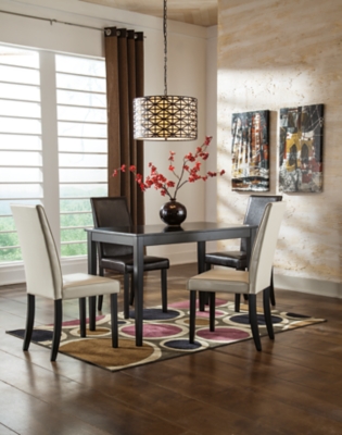 Ashley Kimonte Black Dining Room Table