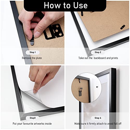 Hannah's Botanical Wood Frame Collage Set