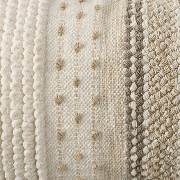 Beige Oversized Oblong Pillow by Dave & Jenny Marrs