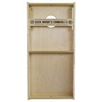 Slick Woody's Professional-Grade Corn Hole Boards - 4'x2' Solid Wood Regulation Man Cave Cornhole Toss Game with 8 Resin Filled Bags