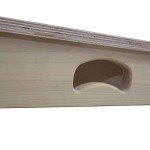 Slick Woody's Professional-Grade Corn Hole Boards - 4'x2' Solid Wood Regulation Man Cave Cornhole Toss Game with 8 Resin Filled Bags