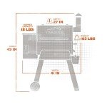 Traeger Grills Pro 22 Electric Wood Pellet Grill and Smoker, Bronze, 572 Square Inches Cook Area, 450 Degree Max Temperature, Meat Probe, 6 in 1 BBQ Grill