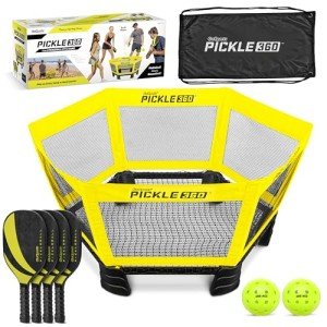 GoSports Pickle 360 Paddle Ball Game Set - Original - Pickleball Without a Court