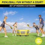 GoSports Pickle 360 Paddle Ball Game Set - Original - Pickleball Without a Court