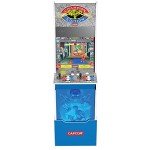 Street Fighter II Big Blue Arcade Machine with Stool