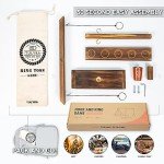 Tulyra Ring Toss Games for Adults, Hook and Ring Game with Exclusive Carrying case & Unique Stainless Shot Glass, Super Easy to Assemble, XL Size(15.7" X 13") Shot Ladder, Tabletop Drinking, Outdoor